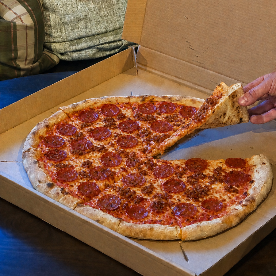 Spicy Meat & Hot Honey N’duja Pizza
